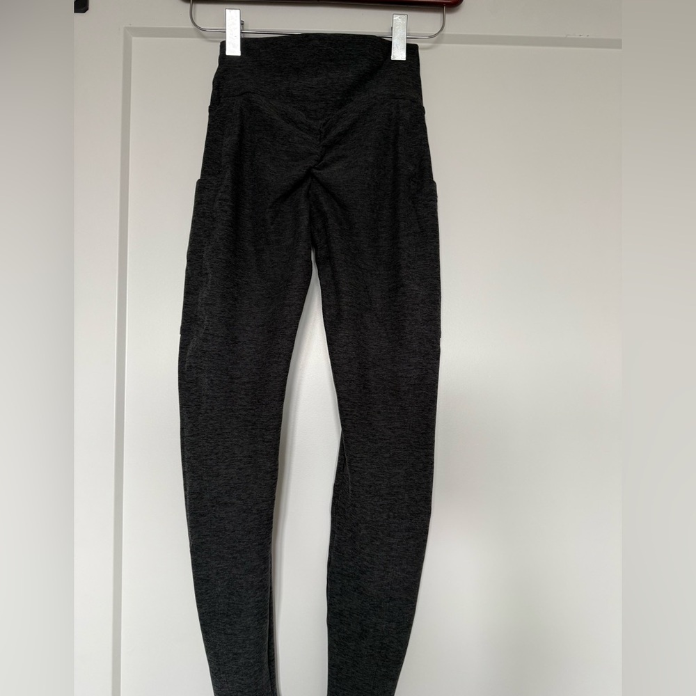Bombshell Thrive Leggings with Pockets High Waist Gray XS - Picture 8 of 12